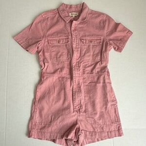 Madewell Garment-Dyed Coverall Romper